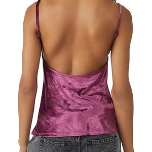 Free People All Night Tunic Fig Jam NWT